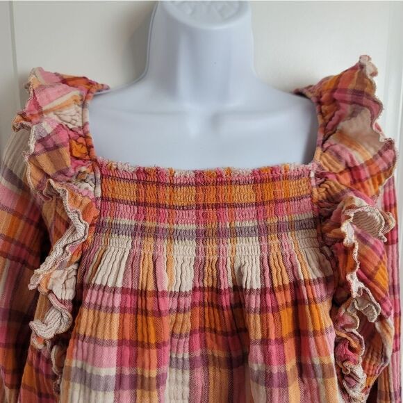 WE THE FREE 'Siena' Plaid Top - Picture 4 of 14